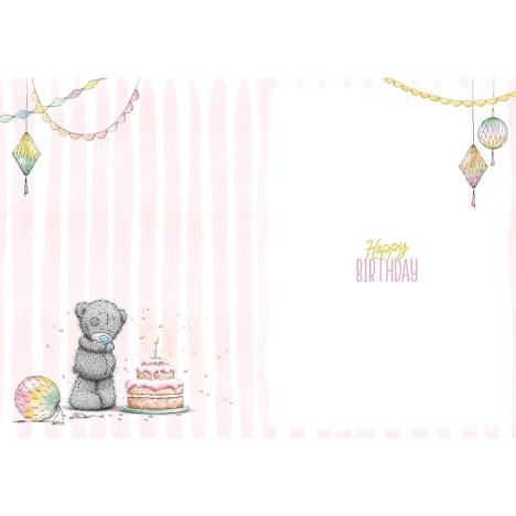 Time For Cake Me to You Bear Birthday Card Extra Image 1